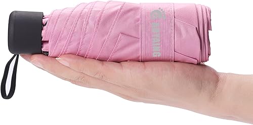 Miniatura 6 de GAOYAINIG - Mini paraguas pequeño con estuche de diseño ligero y compacto, perfecto para viajes, sombrilla portátil ligera para exteriores y