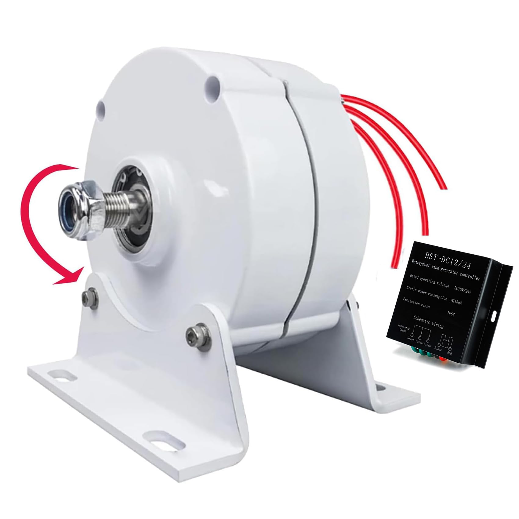 20000W 50HZ 600RPM Generator z magnesem trwałym | Generator z magnesem trwałym o niskiej prędkości rozruchu 12V 24V 48V do systemu wytwarzania energii i turbiny