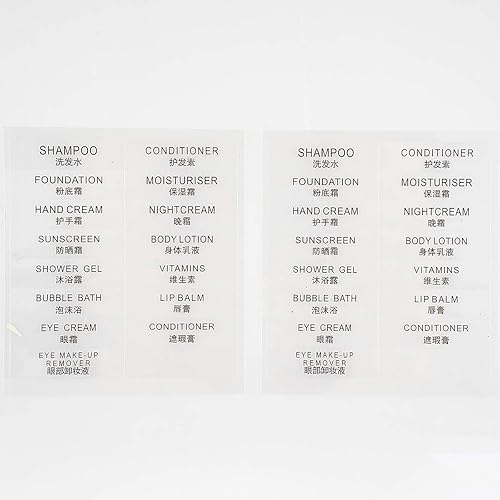 Miniatura 6 de Juego de botellas de viaje de silicona portátiles con certificación TSA, tubos de silicona exprimibles a prueba de fugas, recipientes de artículos