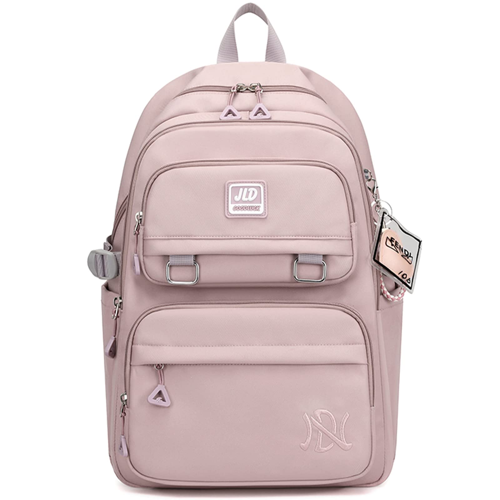 JANSBEN Wasserdichter Schulrucksack für Mädchen & Jungen, Mehrfachfach-Rucksack für Schule & Reisen, Bequeme Schultasche Ideal für 10-Jährige Kinder, Teenager & 5. Klasse