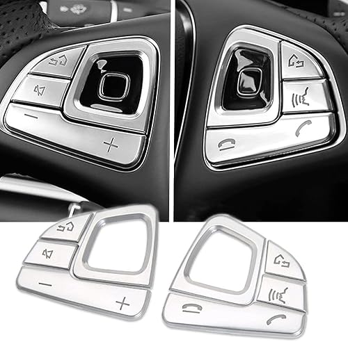 Vista 41 de Adhesivo decorativo negro para volante de automóvil, compatible con Mercedes Benz A B GLA CLA GLS GLE CLS SL (modelo de flecha)