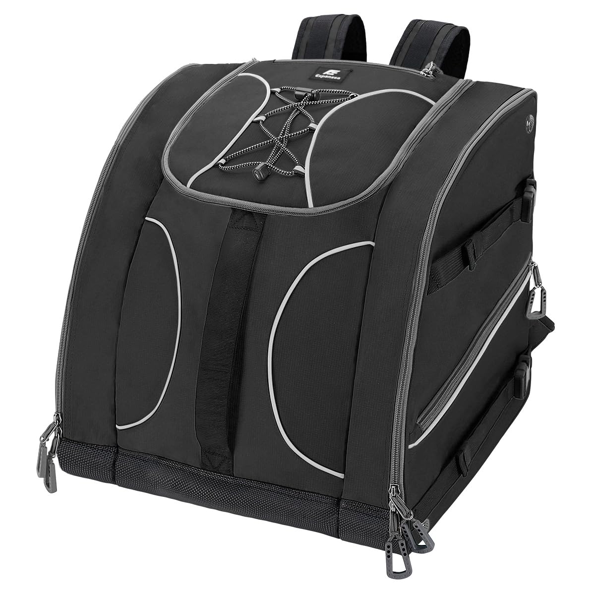 Bolsa para Botas de esquí - Capacidad de 55L - excelente para Viajes con Exterior e Inferior Impermeables, Bolsa para Botas de esquí Unisex para Chaqueta, Casco, Gafas de protección, Guantes