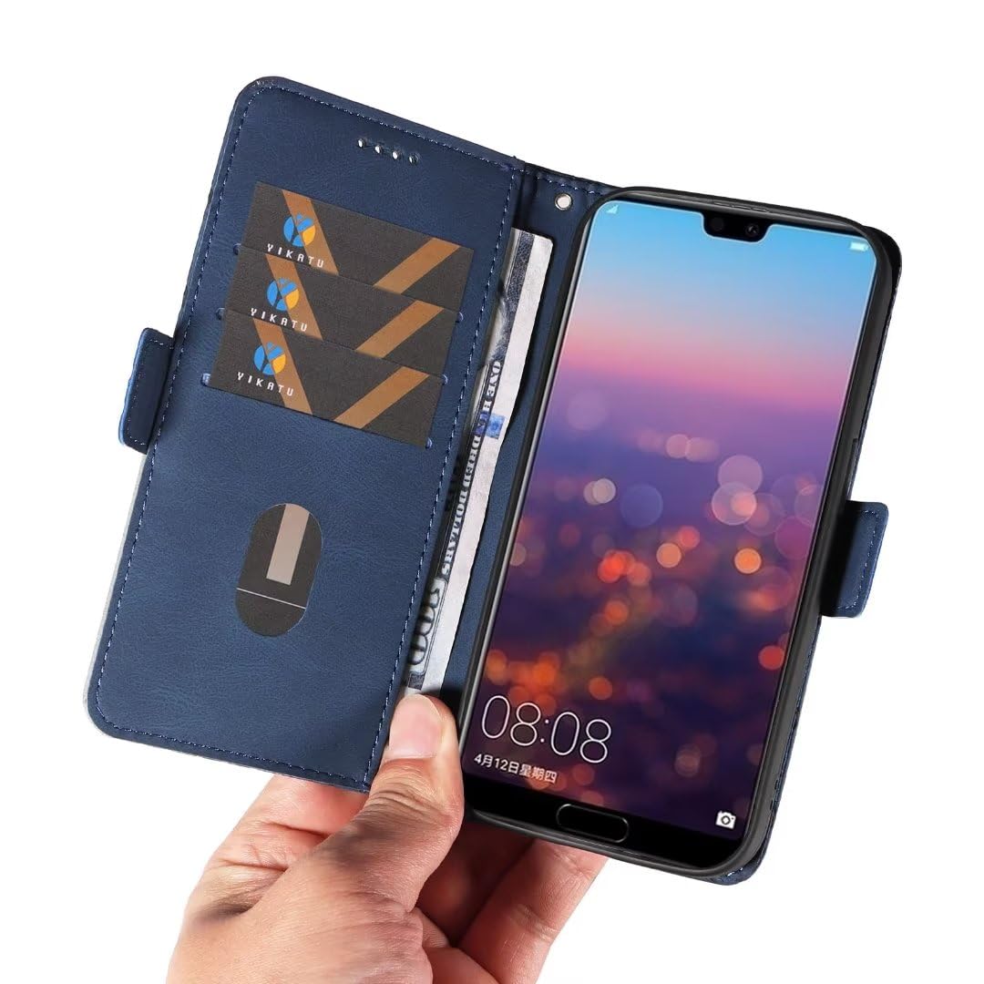 Custodia Portafoglio Motorola Moto G54 In Pelle PU Con Slot Carte E Supporto – Antigraffio E Antiurto, Chiusura Magnetica