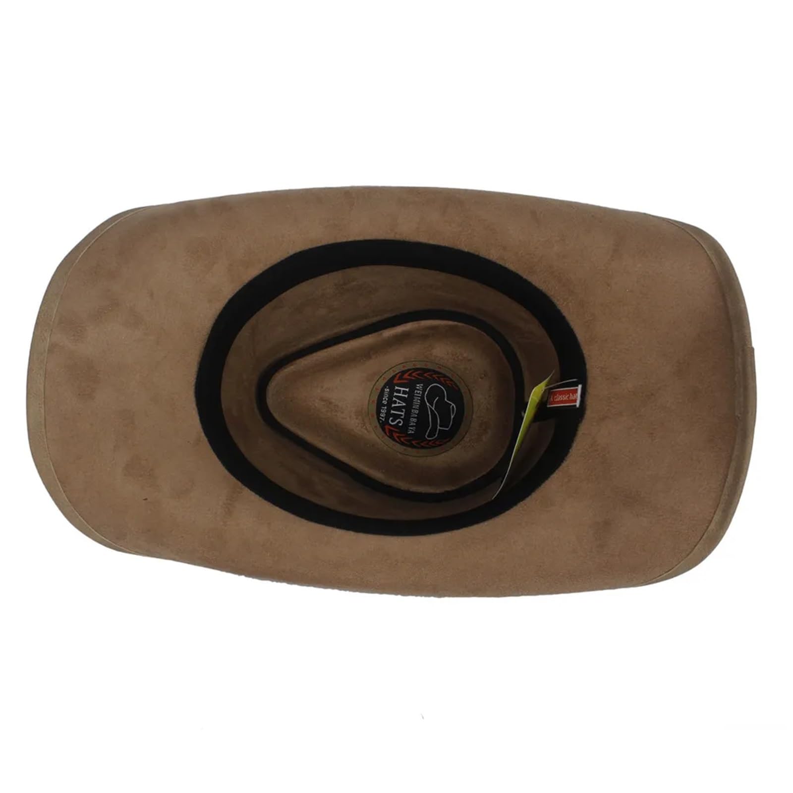 Sombrero Vaquero Hombre Sombrero de Vaquero Occidental Cuero for Hombre, Gorras Jazz for Caballero, Talla 58-59CM