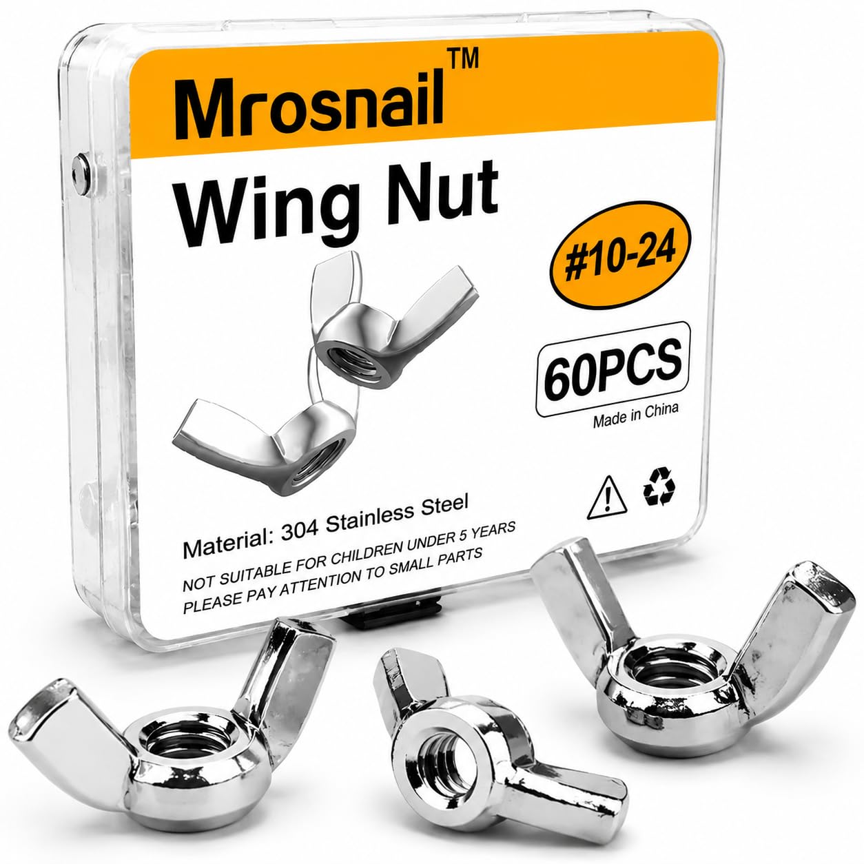 Wing Nuts Assortment - 1/4-20, 5/16-18, 3/8-16 -11
