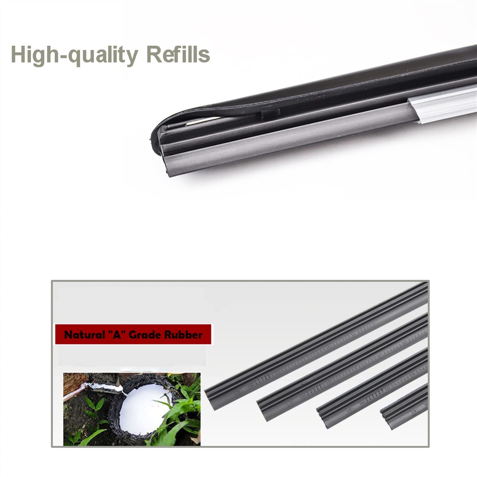 Juego De Escobillas Limpiaparabrisas Delanteras Y Traseras Para Toyota RAV4 XA50 2018-2023, Cepillos Para Ventana De Parabrisas De Coche, 26 "+ 16" + 12" Parabrisas