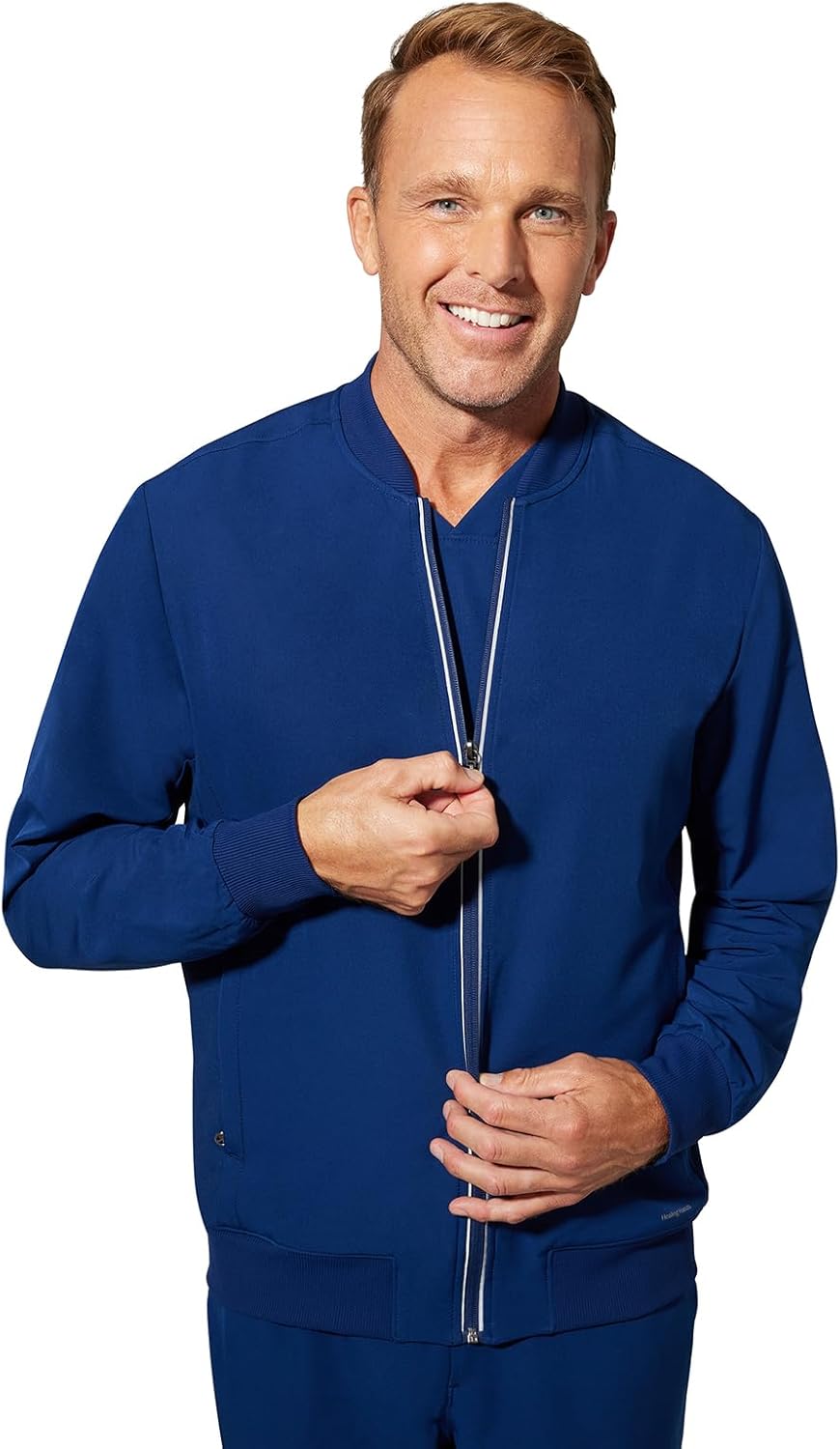 Healing Hands Samuel Bomber Jacket 6 Pockets, Moisture Wicking, 360° Stretch & Recycled Fibers - 5350