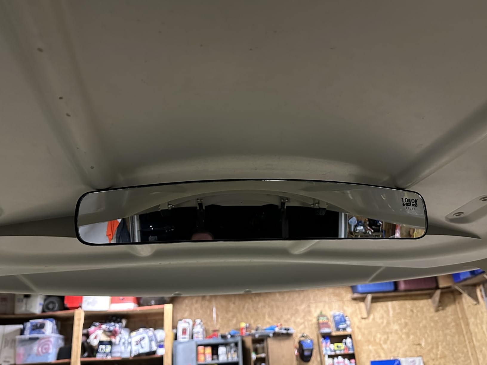 10L0L Golf Cart Mirror Rear View 16.5" Extra Wide 180 Degree Panoramic for Yamaha EZGO Club Car and Others