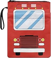 Vista 17 de doginthehole Fundas de libro con estampado de dinosaurios para amantes de los libros, funda con cremallera y bolsillo frontal, fundas protectoras