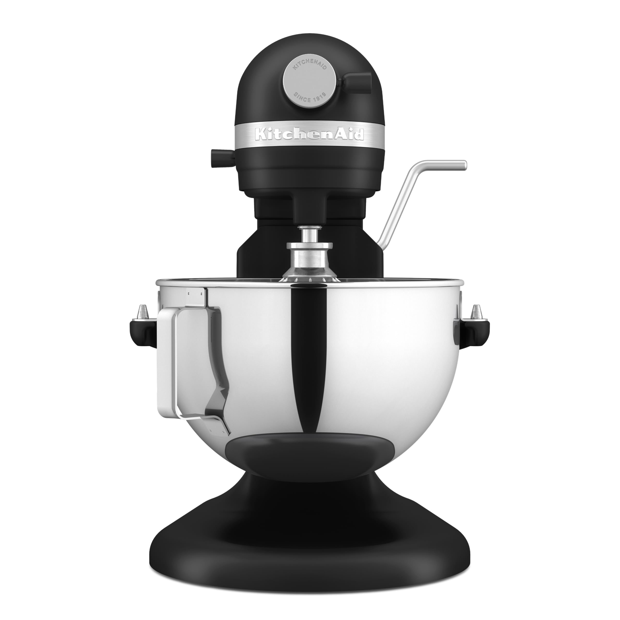 KitchenAid Robot Pâtissier Heavy Duty 5.2L, Corps & Engrenages Tout Métal, 11 Vitesses, Flex Edge, 67 Points de Contact, Noir Mat
