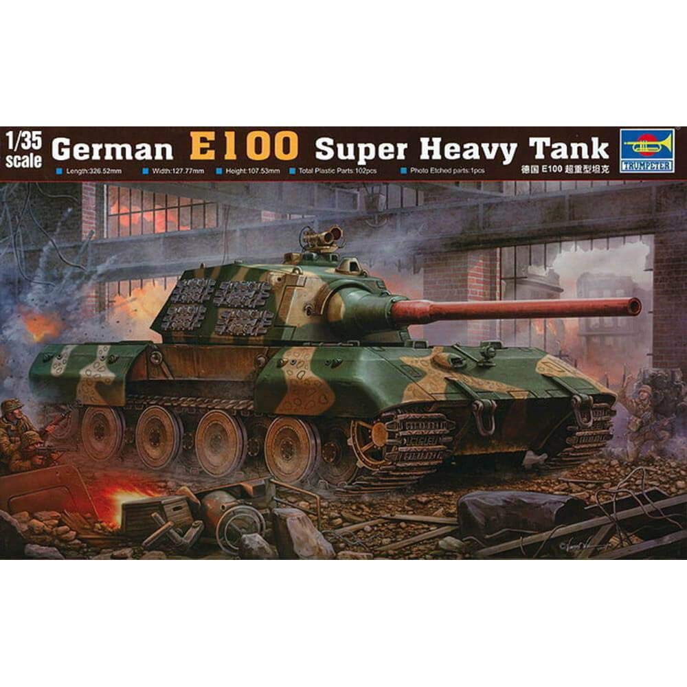 Amazon | 00384 ﾄﾞｲﾂE100超重戦車 | プラモデル 通販