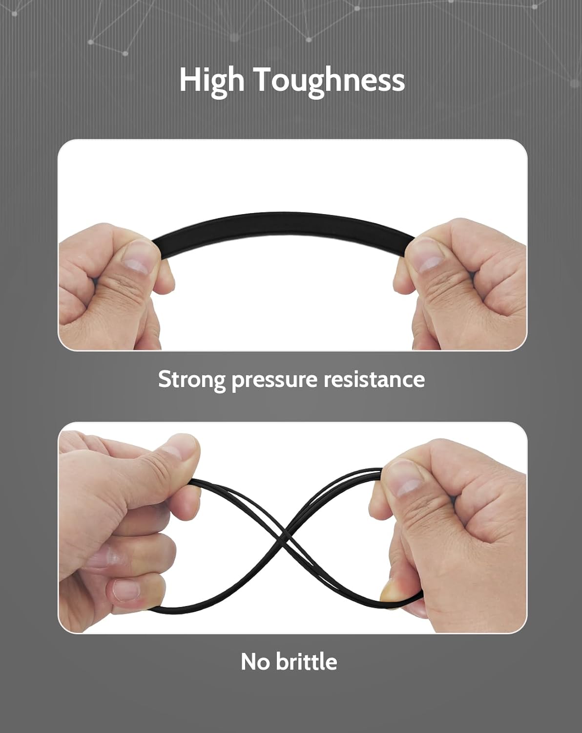 DURAMIC 3D 1.75mm Chocolate Brown & Black PLA+ Filament 2Kg (2 Pack) - Matte Finish, Jam-free, High Impact Strength
