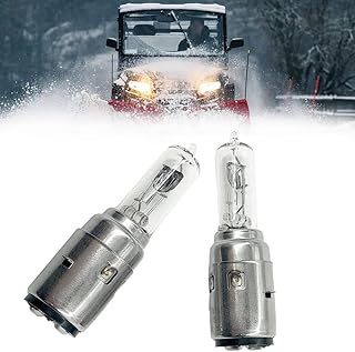 Yslmotor QYMOTO Headlight Halogen Bulb 12V 35W Compatible for Hisun UTV ATV 400 500 700 800, Axis 500,Massimo 500 700, Coleman UT400 UT500 2PACK