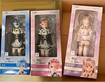 アゾン　ピュアニーモキャラクターシリーズ　エミリア、レム、ラム Amazon.co.jp: アゾン azone ピュアニーモ 16 ドール レム ラム