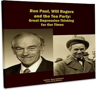 3dRose, Ron Paul Will Rogers and the Tea Party, Museum Grade Canvas Wrap 14x11