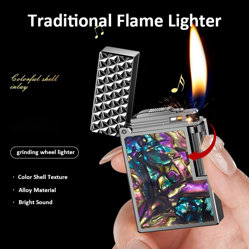 Encendedor Tradicional con Llama Suave y Ajustable miniatura 3