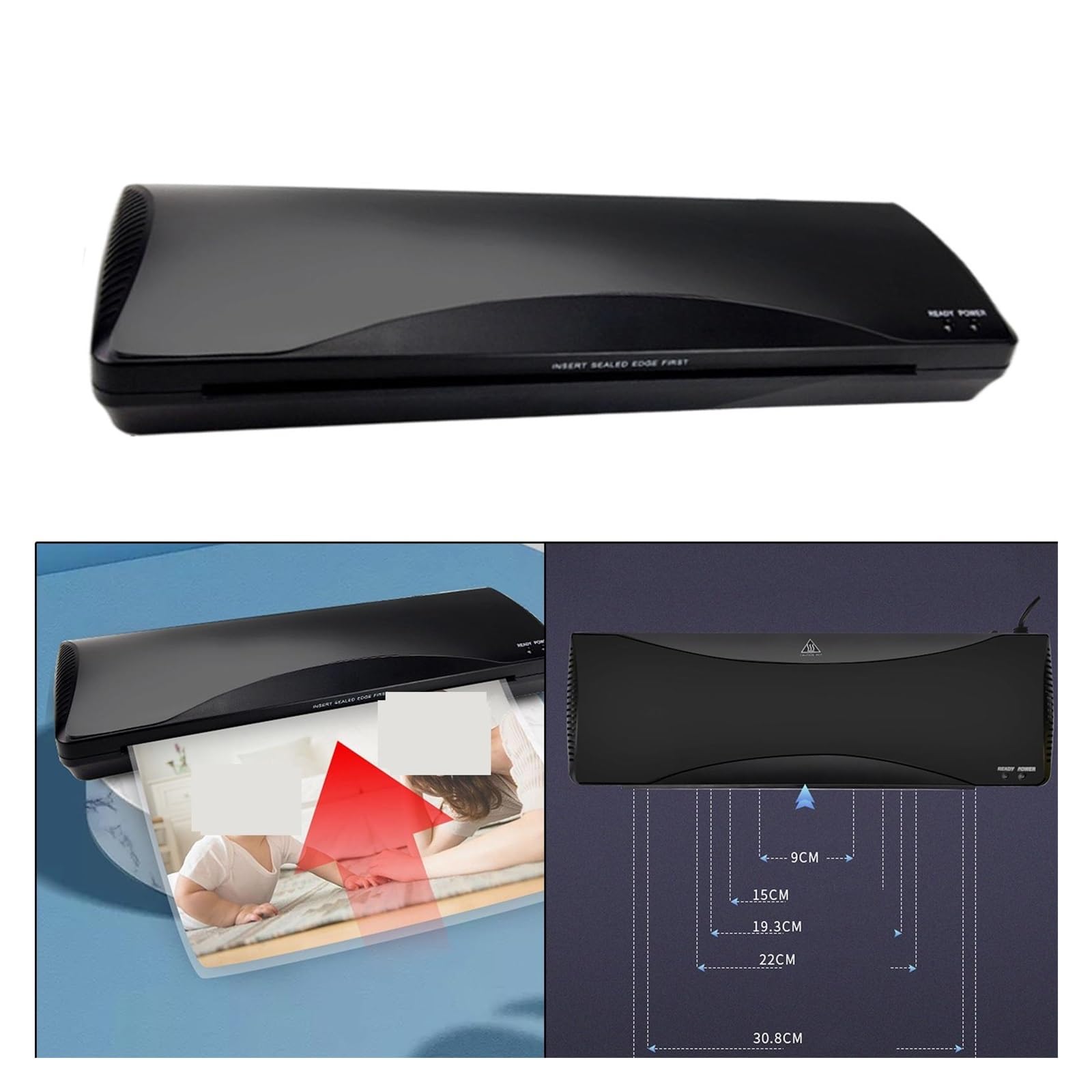 Plastificatrice, Macchina plastificatrice, macchina plastificatrice termica A3 A4, plastificatrice portatile, buste plastificatrici personali, salva-carte for ufficio scolastico