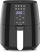 Milton Rapid Digital Air Fryer 4.2L | 1450W | 360° High Speed Air Circulation | Up to 90% Less Oil Usage | 8 Preset Menus | Touch Control Panel & Digital Display | Auto Shut-Off | 1 Year Warranty