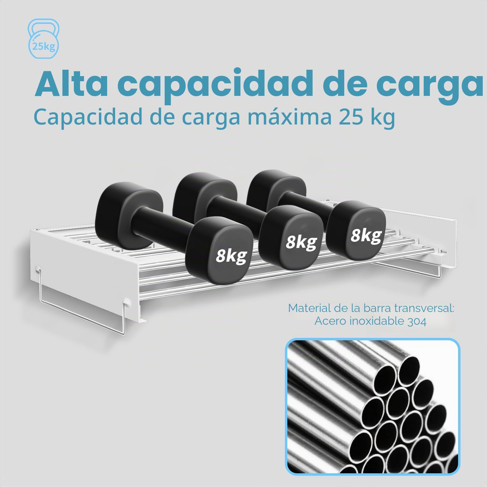 Tendedero de ropa montado en la pared | Tendedero retráctil | Tendedero plegable con varillas de 80 cm x 5 líneas para colgar | Secador de ropa plegable para baño interior y exterior (blanco)
