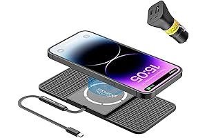 Enegram Wireless Car Charger, Fast Wireless Phone Charger for Car