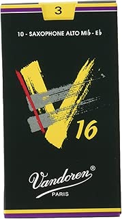 Vandoren SR703 Alto Sax V16 Reeds Strength 3; Box of 10 - coolthings.us