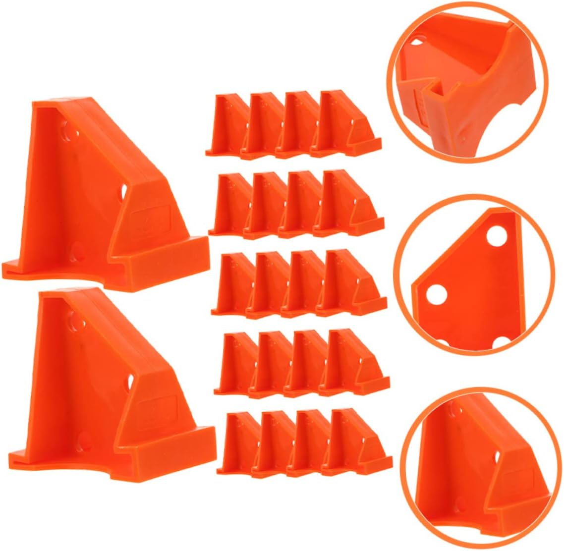 ARTIBETTER 30pcs Flooring for Laminate Installation Tools Easy Use Spacers for Vinyl Hardwood Floors Flooring Tools Kit for Convenient Installation