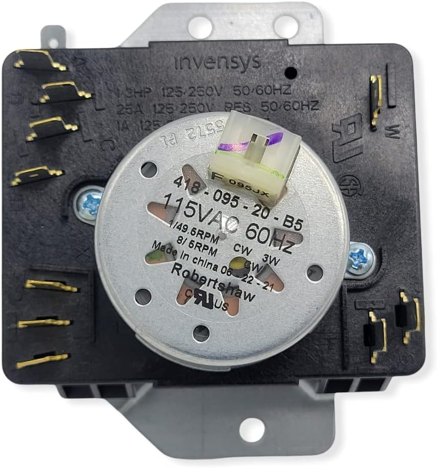 Dryer Timer Replacement for Whirlpool W10185992 WPW10185992 10185992