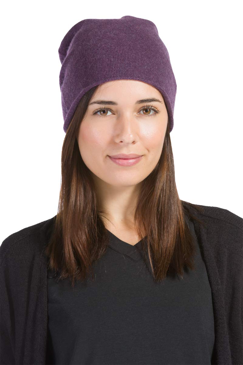Fishers Finery Women's 100% Pure Cashmere Slouchy Beanie
