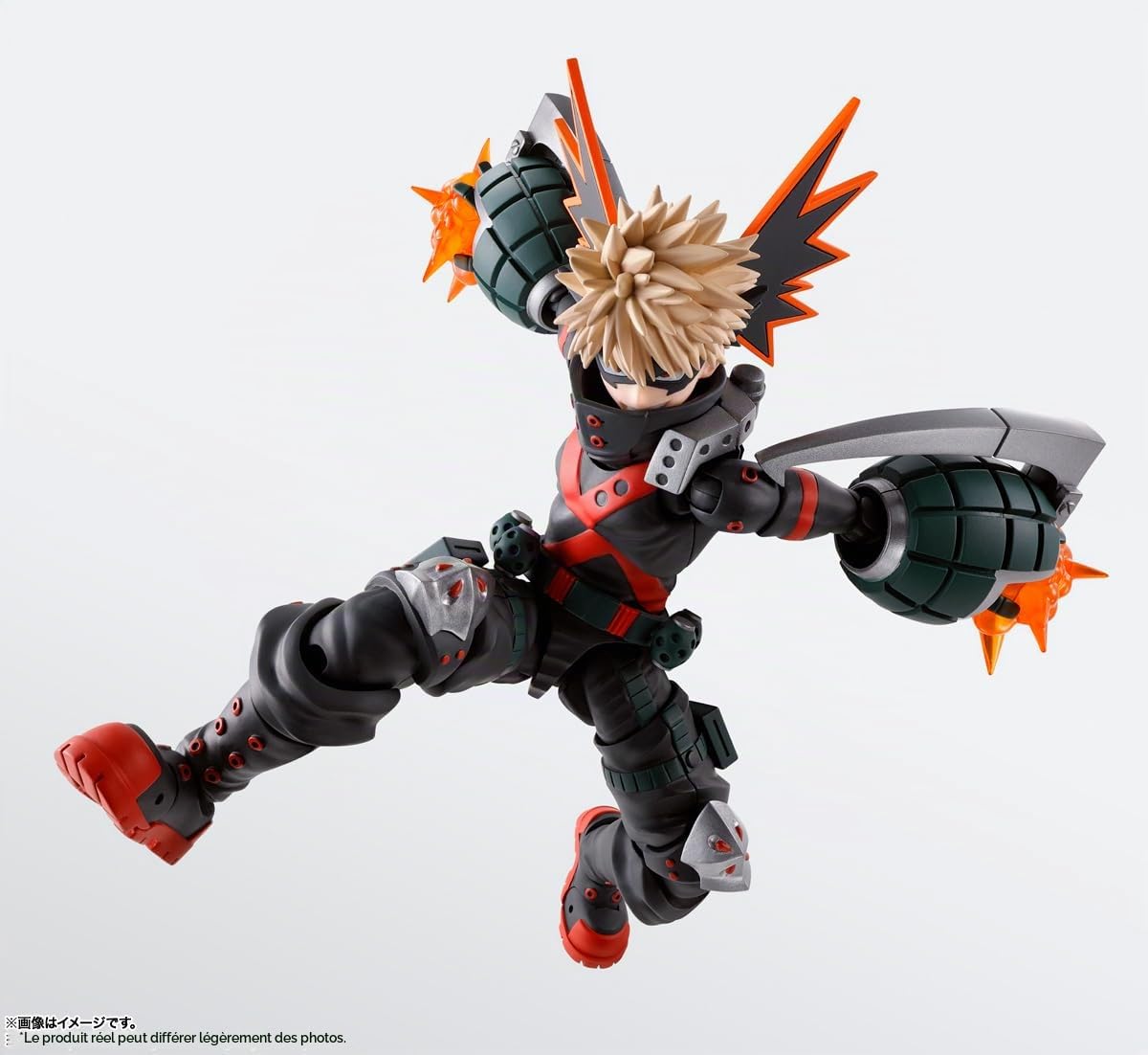 TAMASHII Nations - My Hero Academia - Katsuki Bakugou, Bandai Spirits S.H.Figuarts Figurine d'action