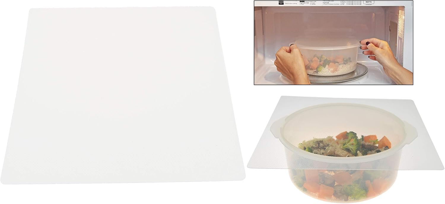 HOMEX Microwave Splatter ScreensSafe Covers, Splatter Guard, Clean
