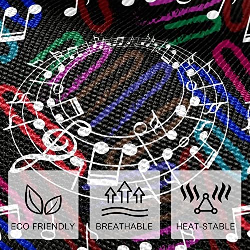 Sets de table cercles musicaux pour animer vos dîners entre amis et repas