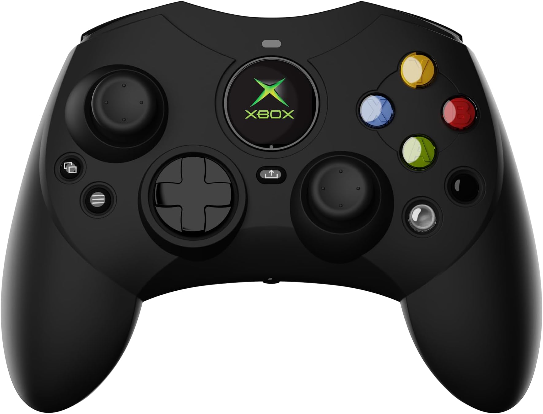 Hyperkin DuchesS Wired Controller - Black - Officially licensed S Controller replica for use with Xbox Series X|S, Xbox One, Windows 10|11, PC, Video Game Controller with Hall Effect Sticks, 3.5MM,