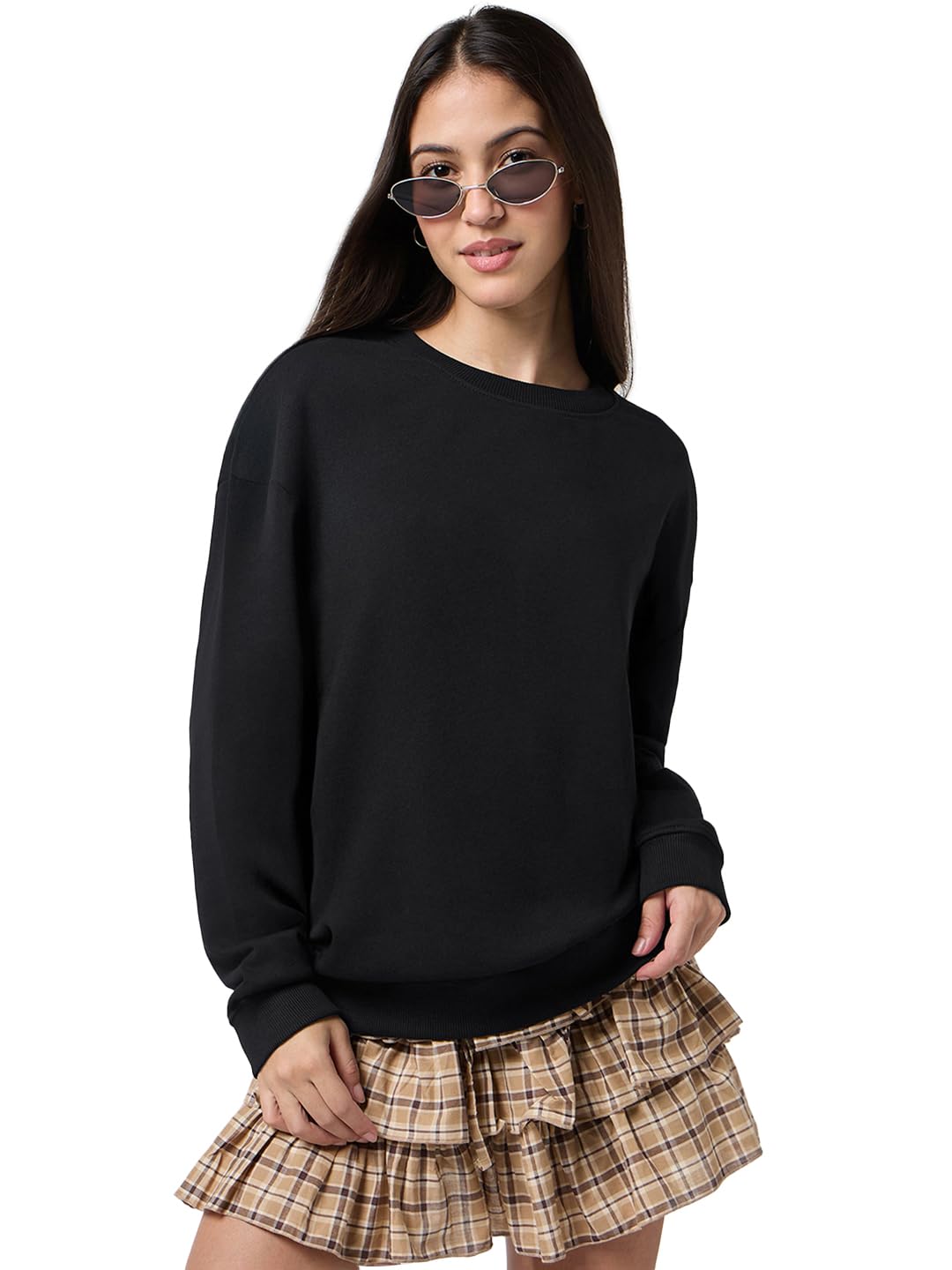 Women's Oversized Fit Sweatshirt-image-13
