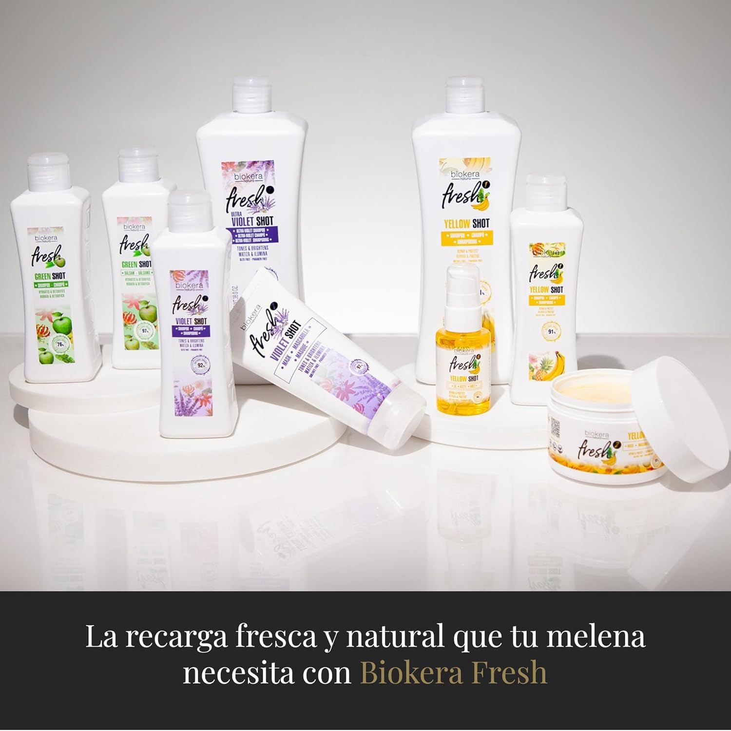 SALERM - Aceite Pepita de Uva - Salerm Grapeology Biokera Natura - 12 x 10 ml - Reparador de Puntas - Sérum Hidratante para Pelo Seco y Dañado - Antioxidante - para Cabellos Blancos o Decolorados