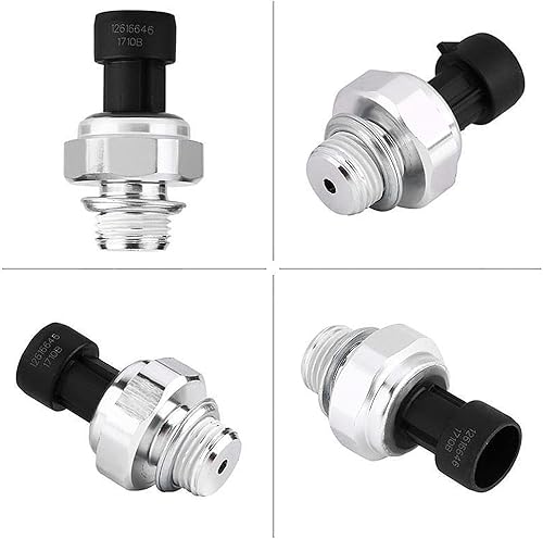 Miniatura 5 de Interruptor de presión de aceite de motor compatible con Chevrolet Silverado, Express, Avalanche, Camaro, Tahoe, Caprice, Colorado, Cruze, Equinox,