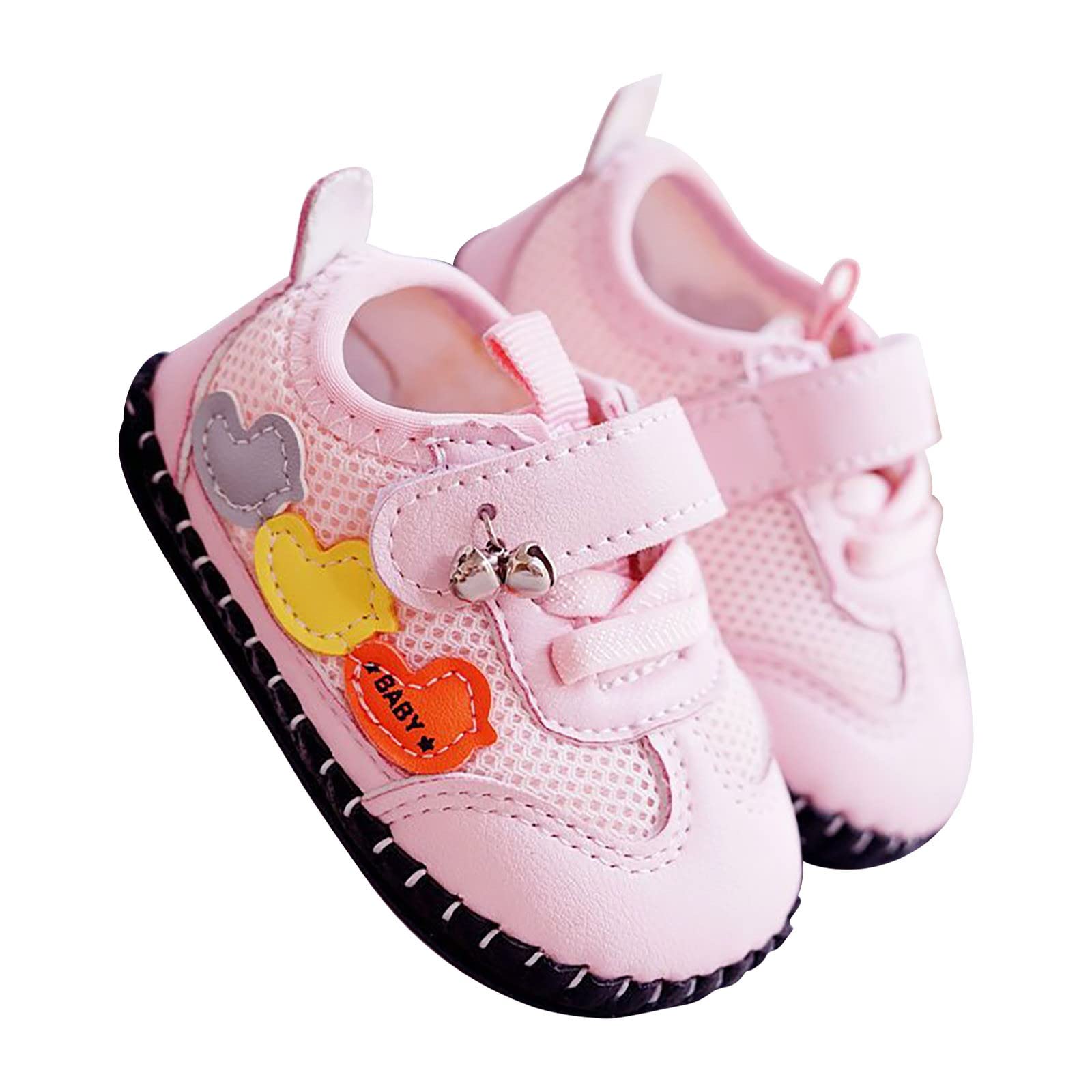 Baby Toddler Sandals Infant Girls Boys Shoes Mesh Outdoor First Walkers Soft Sole Flat Shoes Summer Crib (RD1, 5 Infant)