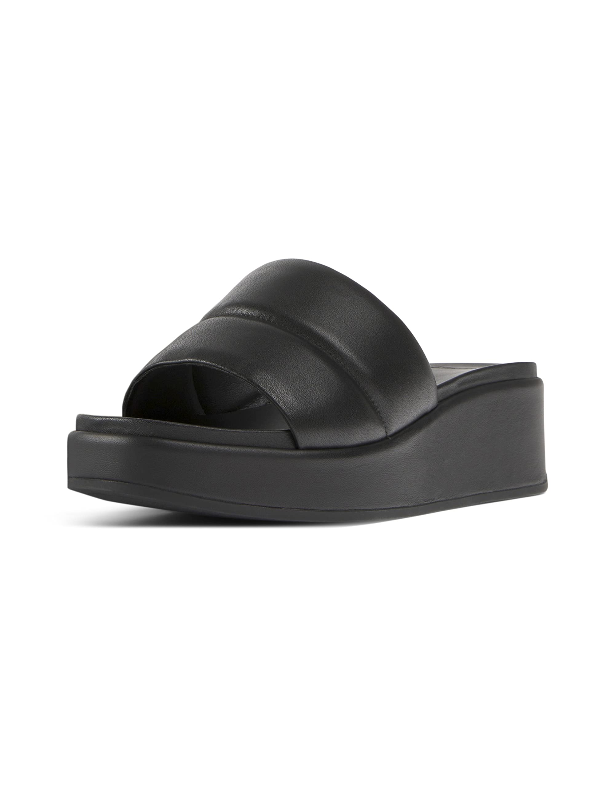 Camper Women's Misia K201507 Sandals, Black 002, 4 UK