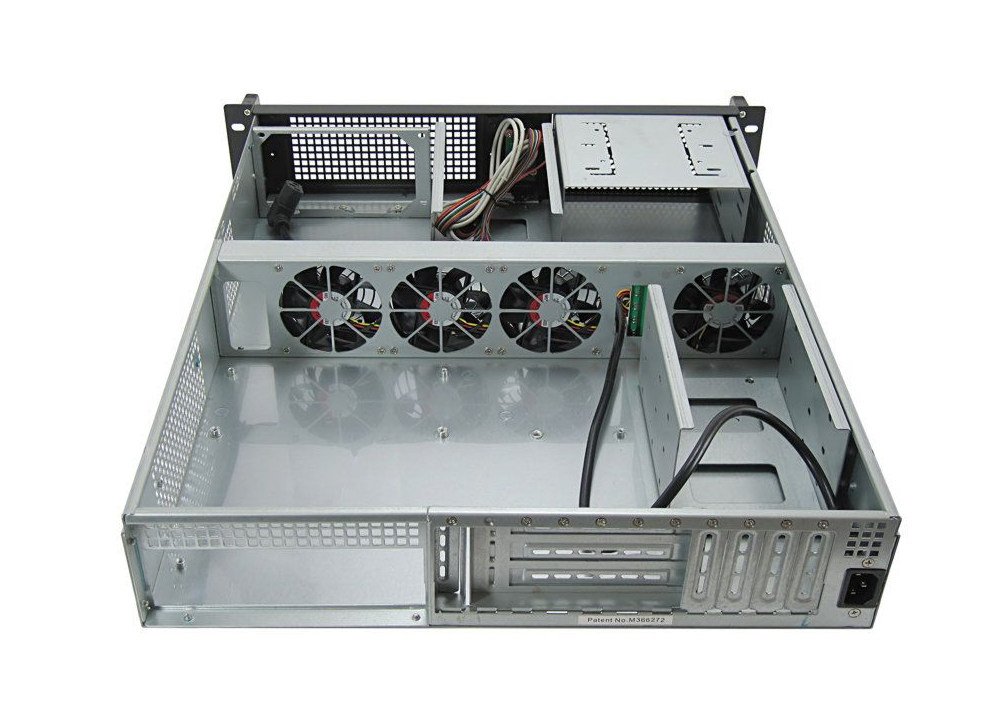 19" Server Gehäuse 2HE / 2U - IPC-E266B - 55cm tief