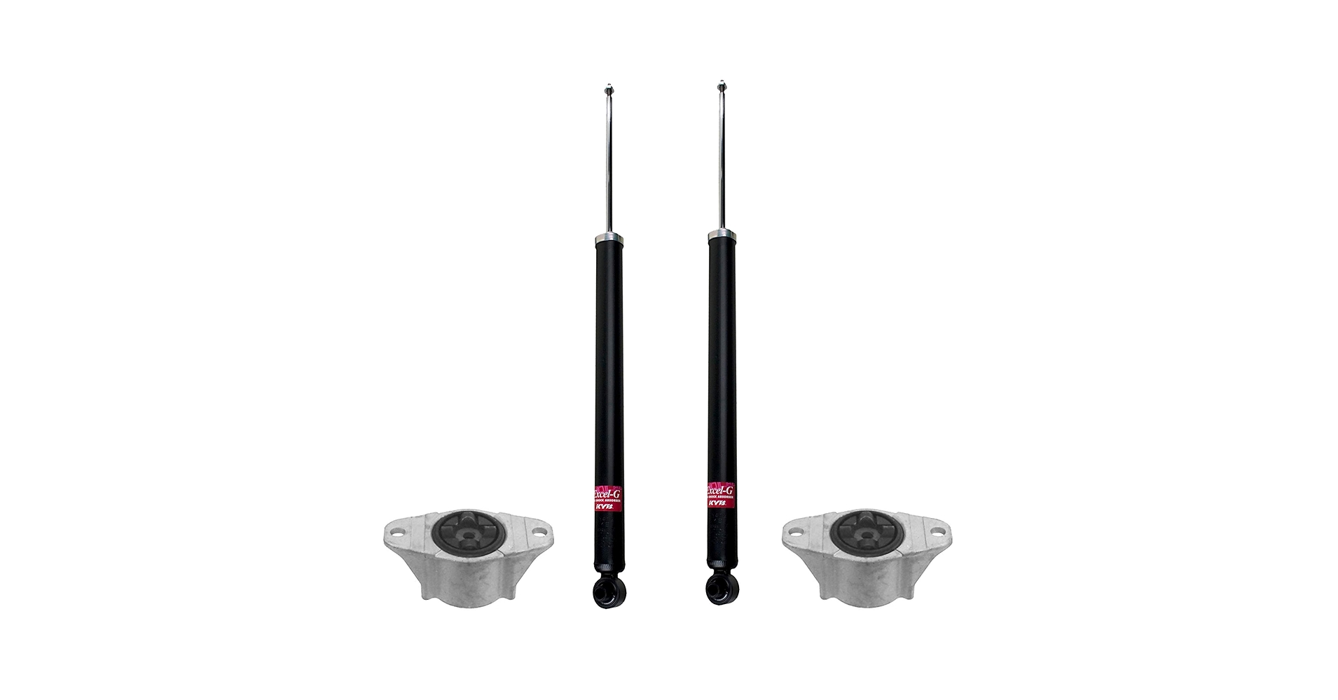 Amazon.com: Newparts Rear Shock Absorbers & Upper Mounts Kit
