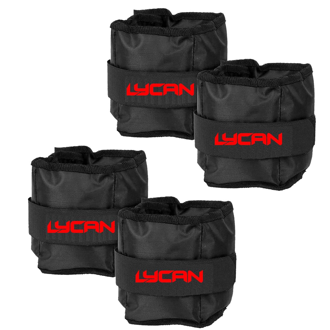Lycan ankle weight combo pack # 500 gram x 2 pc & 1 kg x 2 pc #