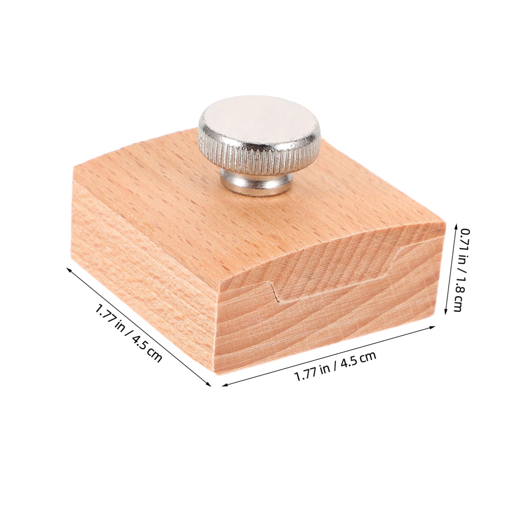 HOLIDYOYO Polishing Tool Wooden Sanding Block Auto Body Tools for Sandpaper Grinding Craft Accessories