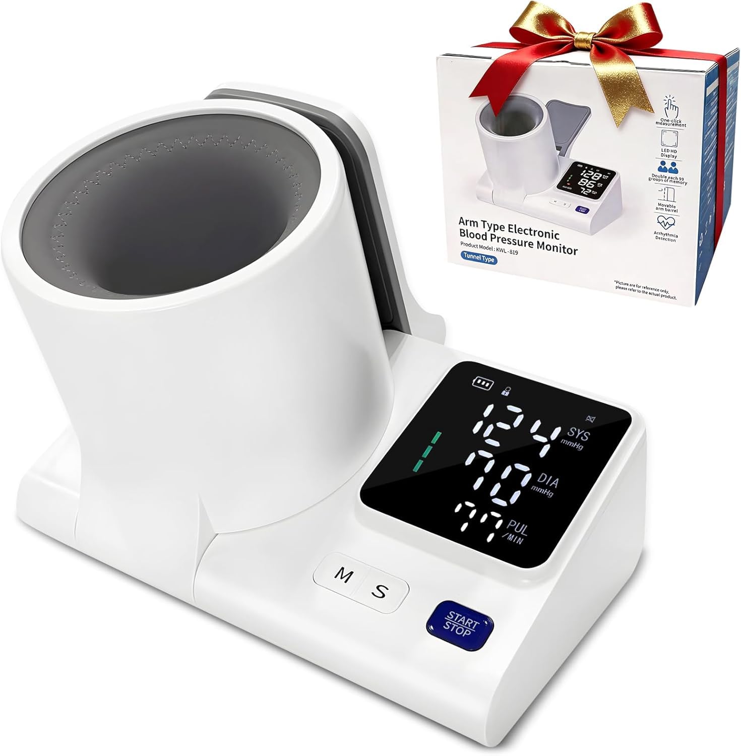 Arm Pressure Electronic Monitor BP Monitor Machine Digital Pressure Monitor-image-20