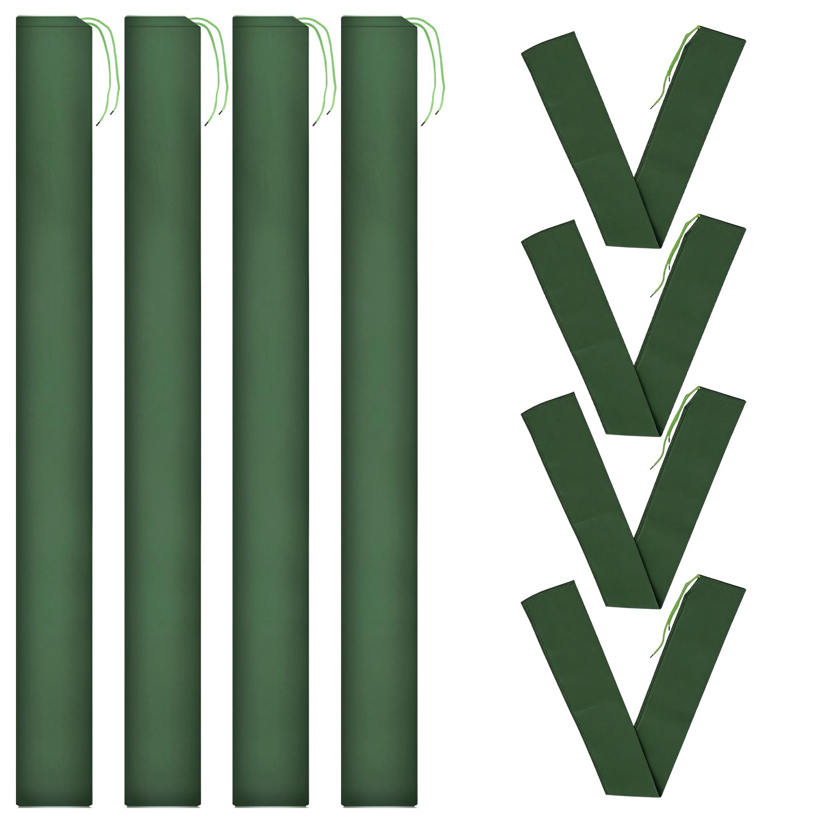 LDXDRU 8PCS Sandbags, Flood Barrier, 180cm Sandbags for Flooding