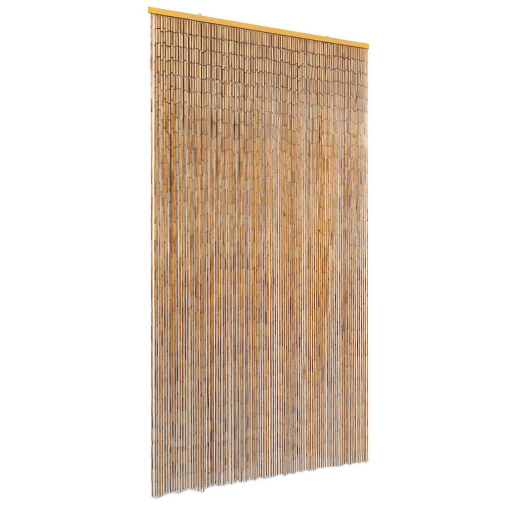 vidaXL Insect Door Curtain Bamboo 100x220cm Bug Fly Screen Blind Mesh Home