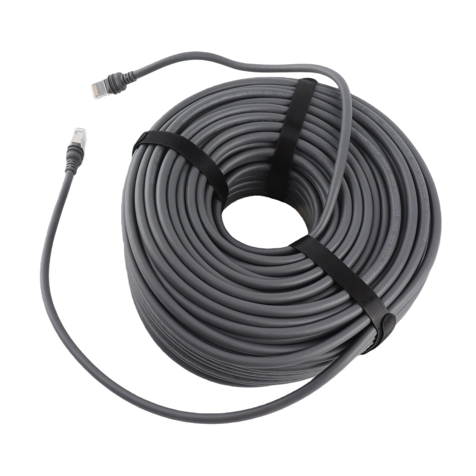 Generic Cable Satelital Rectangular Cable de Extensión Impermeable de Alta Velocidad de 2000 Mbps para Antena Parabólica Gen 3 de 150 Pies
