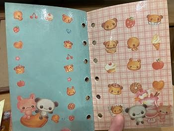 エンジェルパンダのくだもの屋さん　シール帳　シールブック　ハムスター　平成レトロ エンジェルパンダのくだもの屋さん シール帳 シールブック