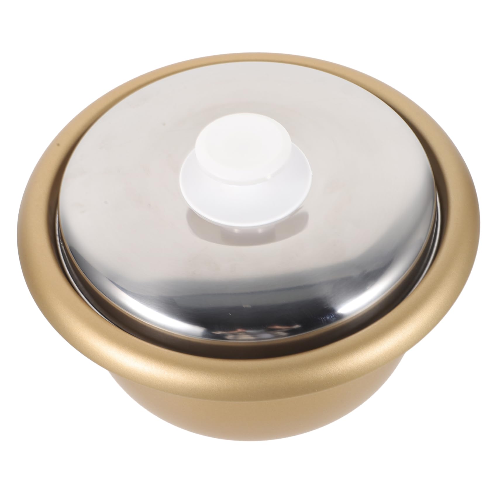 Alipis Electric Rice Cooker Inner Pot Non Stick Metal Pot for Cooking Rice Cake More High Grade Material Compatible with Various Rice Cookers for Everyday Use