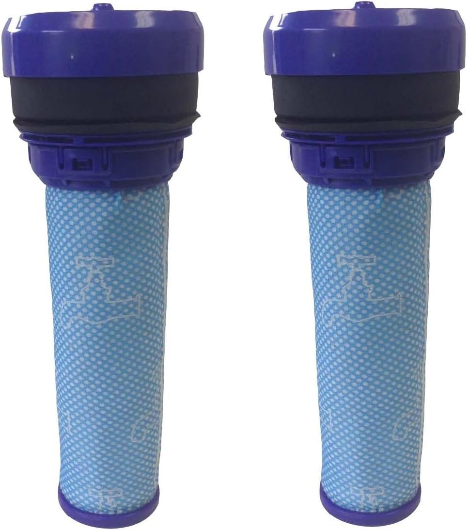 2 Dyson DC39 Animal, Mult-Floor Canister Vacuum Primary Washable Motor Filter, Generic for Dyson Part 923413-01, Two Pack