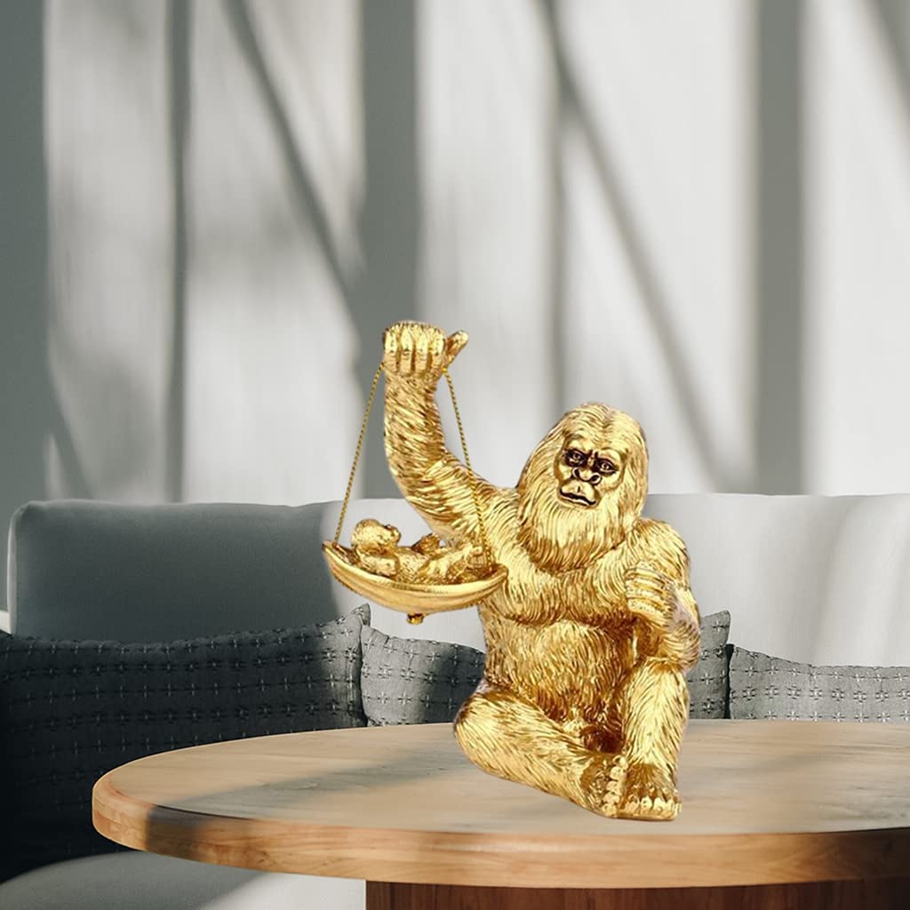 ゴールド ゴリラ オーナメント ゴールド ゴリラ オーナメント