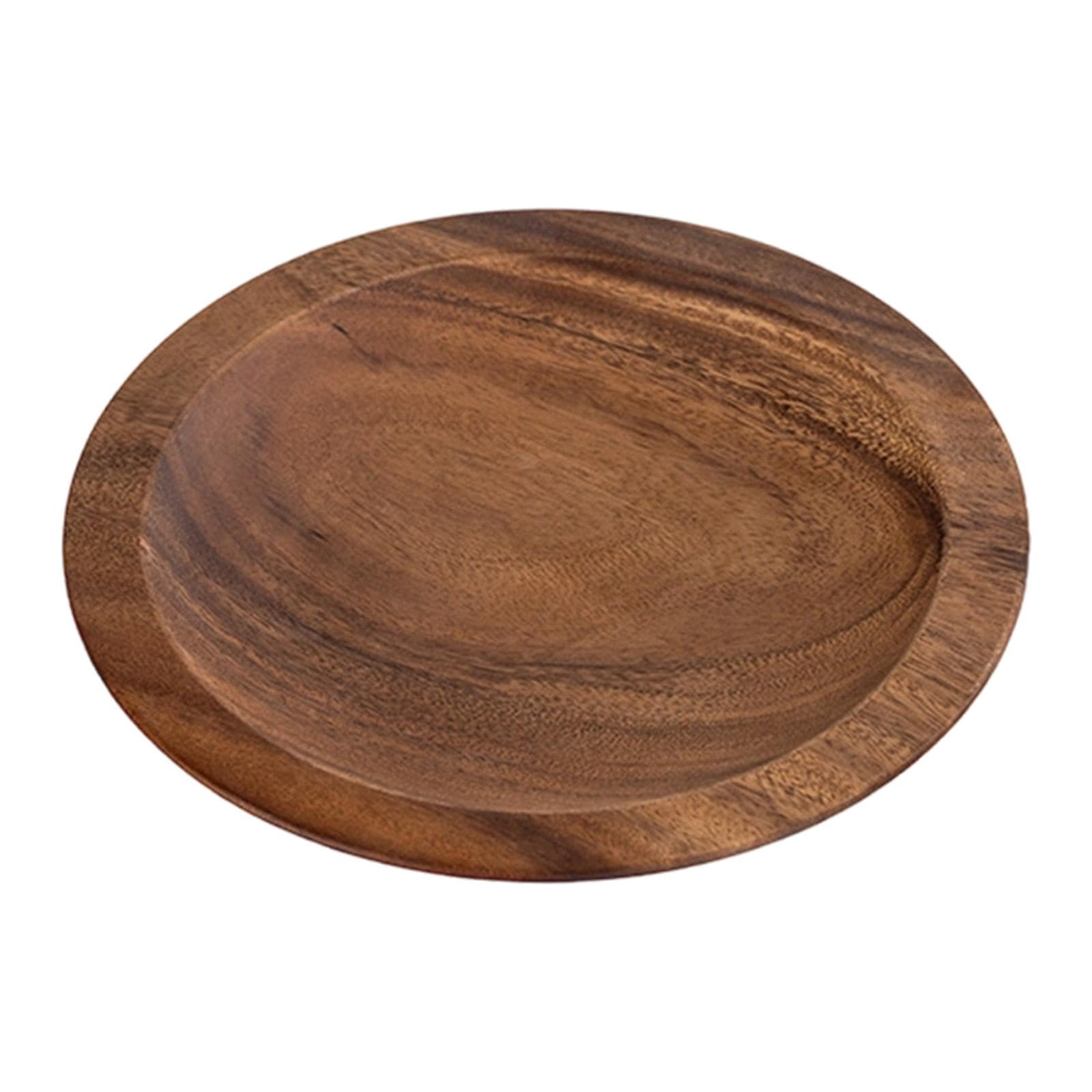 Cuenco de Madera para Ensalada, Cuenco para Servir, Suministros multifuncionales, mostrador, rústico, Comedor, Cocina, Durabilidad, decoración del, L
